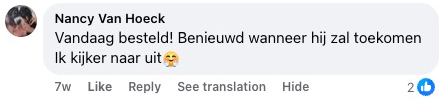 Reactie van lezer