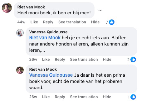 Reactie van lezer