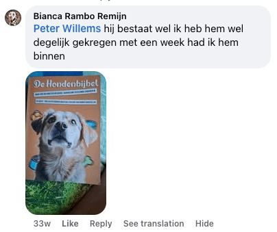 Reactie van lezer