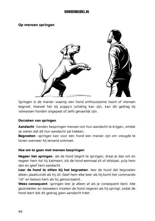 Fragment uit De Hondenbijbel — pagina 2